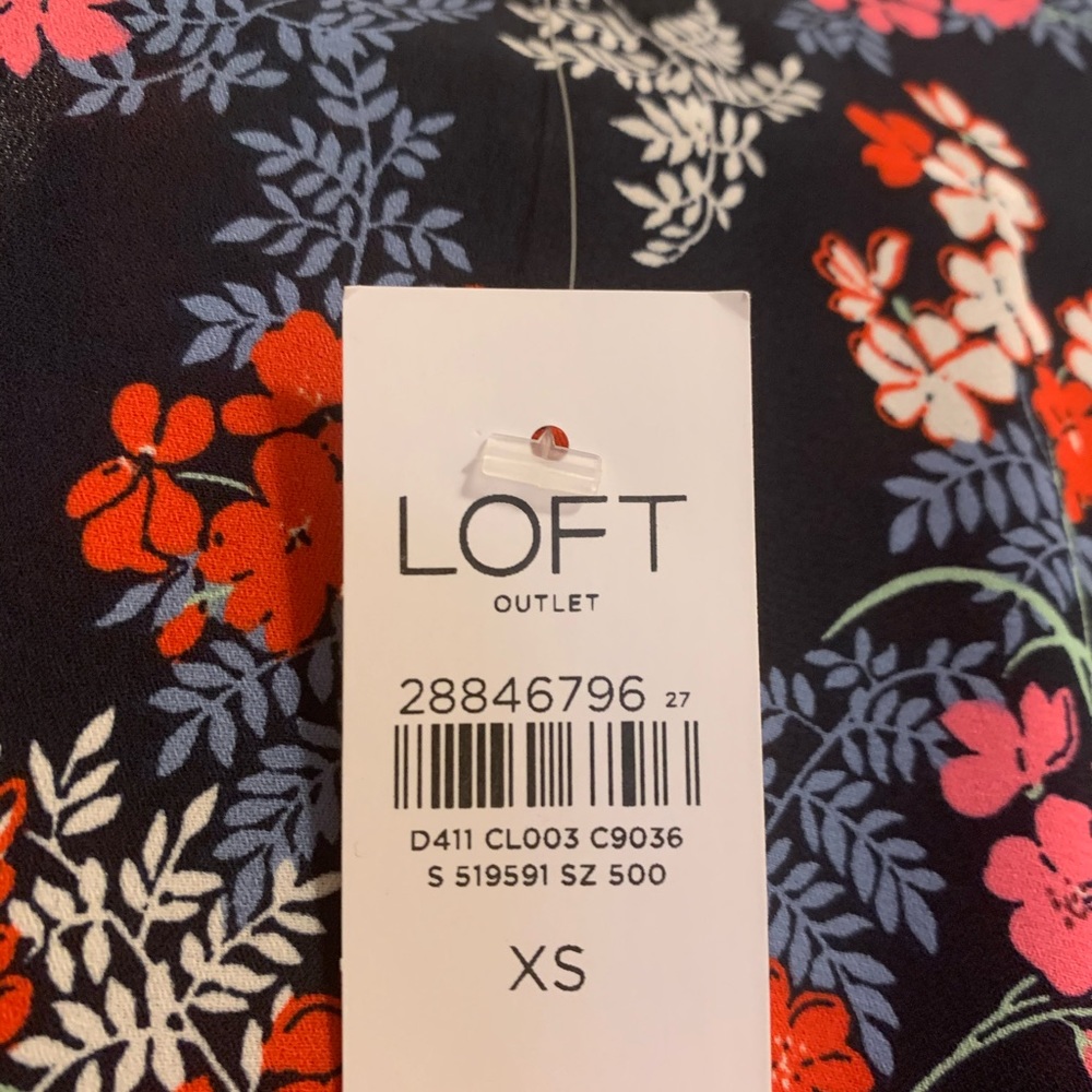 Loft floral tunic